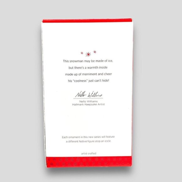 2013 Hallmark Keepsake Ornament  1st In The Cool Icicle Series NIB - Picture 4 of 8